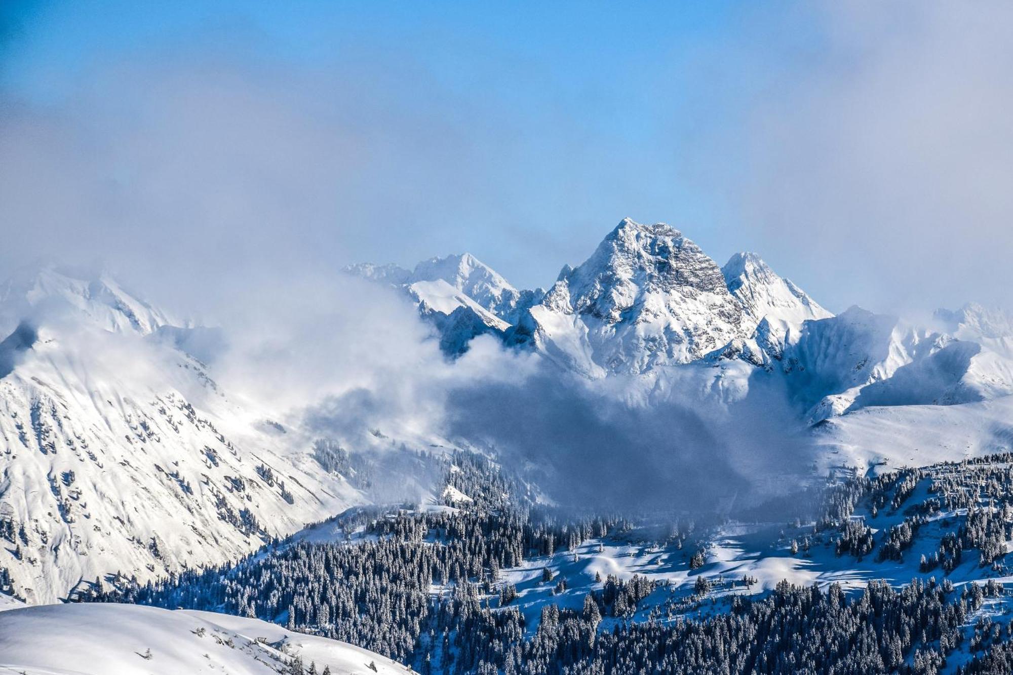 Haus Haemmerle Mit Ski In - Ski Out Villa Damuels Luaran gambar